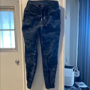 Ring of Fire Kids Camo Joggers - Black